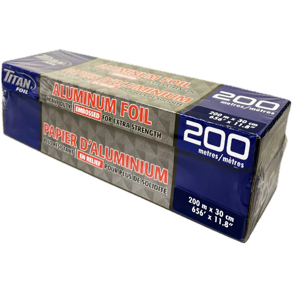 TITAN - ALUMINUM FOIL ROLLS 30cmx200m