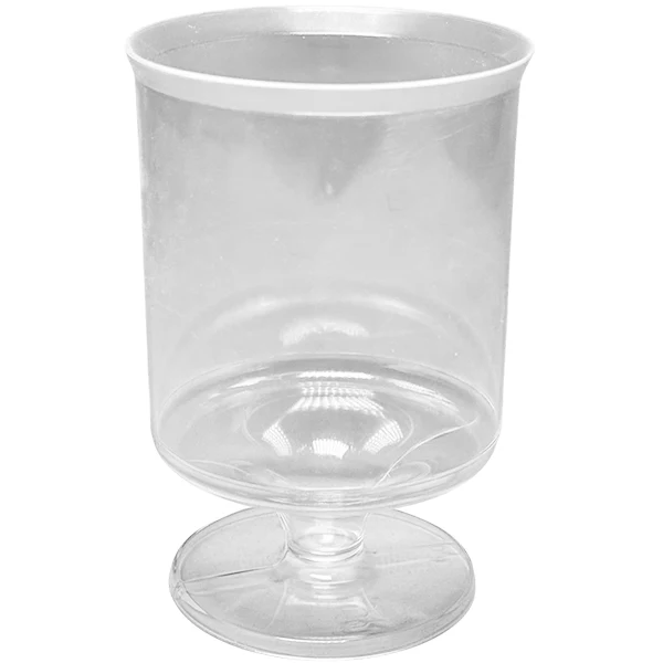 CAFE EXPRESS - 5OZ PLASTIC WINE GLASSES 6PK