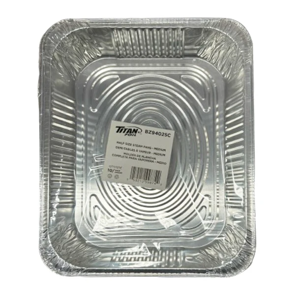 TITAN - HALF SIZE STEAM PANS MEDIUM 10EA
