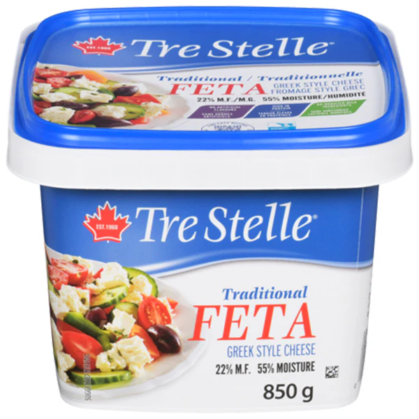 TRE STELLE - FETA CHEESE 850GR