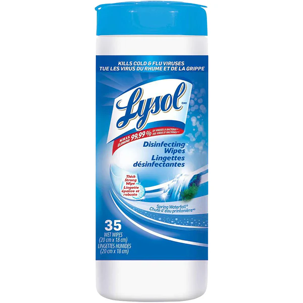 LYSOL - WIPES WATERFALL 35CT