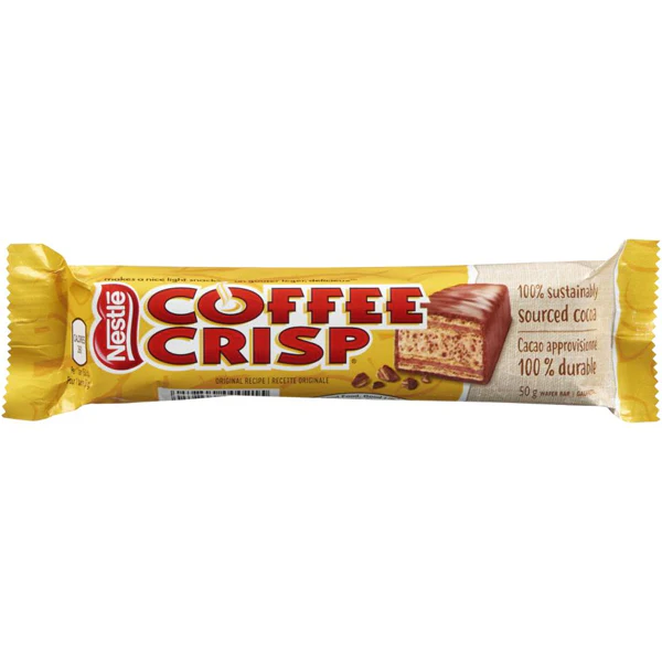 NESTLE - COFFEE CRISP REGULAR BARS 50GR