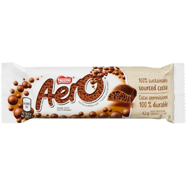 NESTLE - AERO MILK REGULAR BARS 48x42 GR
