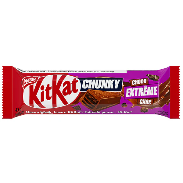 NESTLE - KITKAT CHUNKY EXTREME CHOCO 24x42 GR