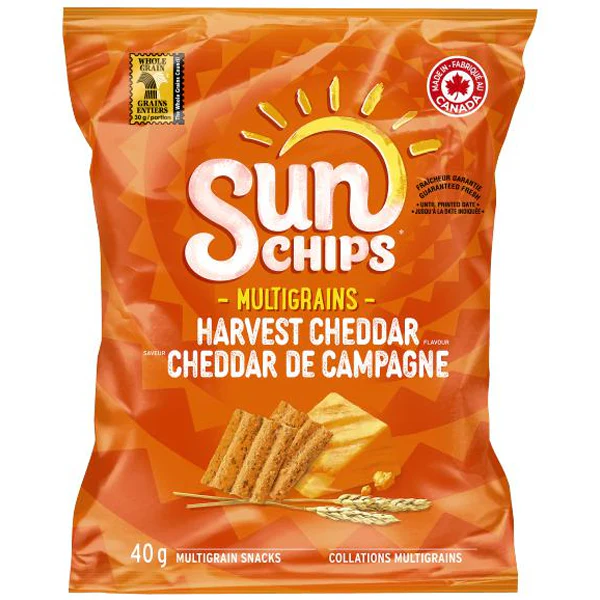 SUN CHIPS - HARVEST CHEDDAR 40GR