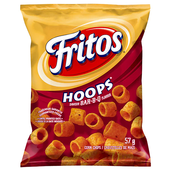 FRITOS - BBQ HOOPS 57GR