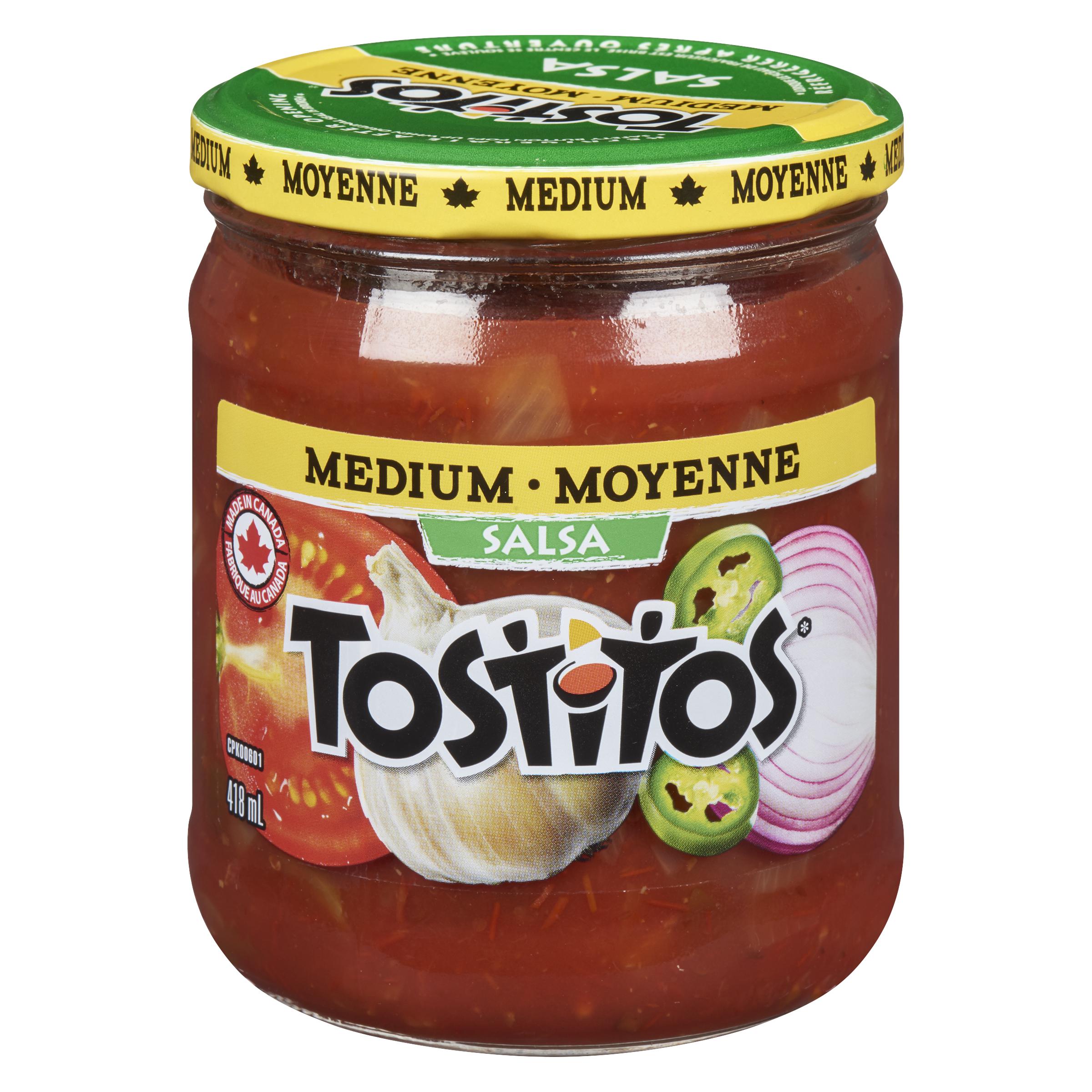 TOSTITOS - SALSA MEDIUM 418ML