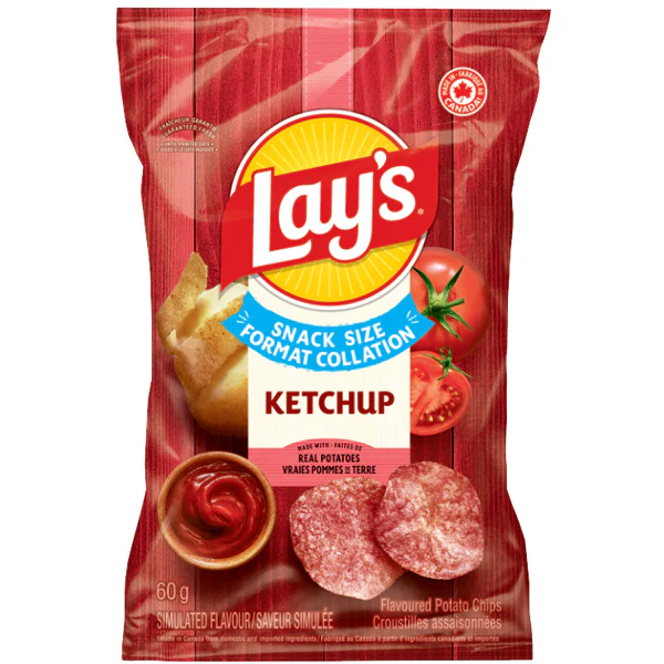LAYS - KETCHUP CHIPS 60GR