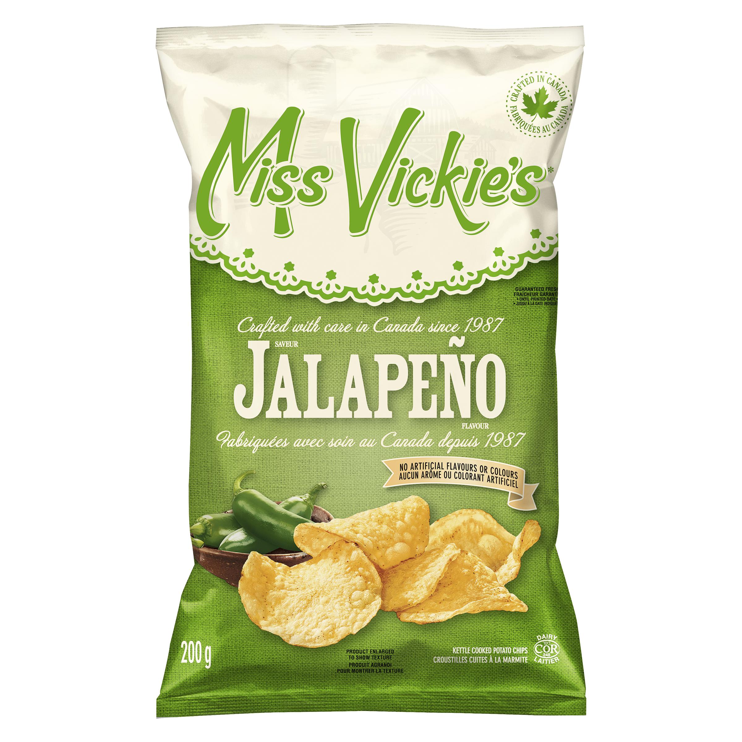 MISS VICKIES - JALAPENO CHIPS 200GR