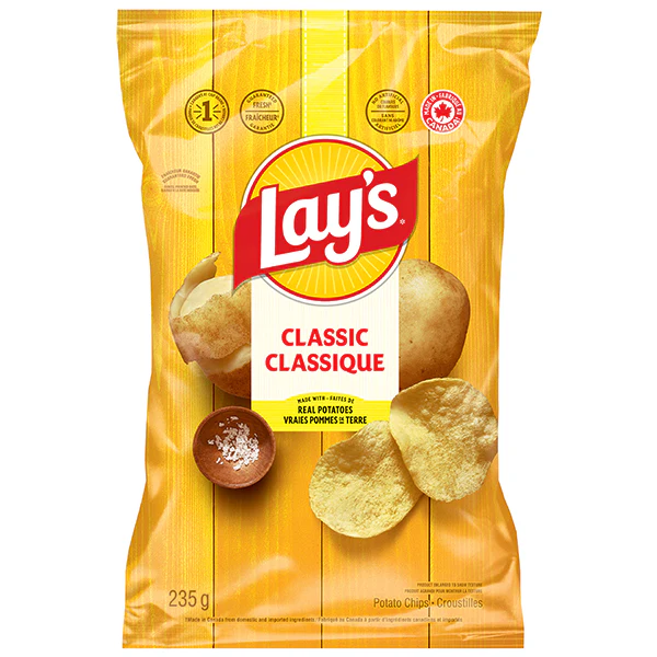 LAYS - XXL CLASSIC 235GR