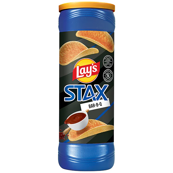 LAYS - STAX BBQ 155GR