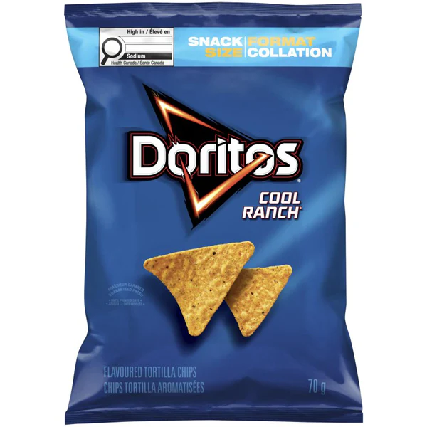 DORITOS - COOL RANCH 32x70 GR