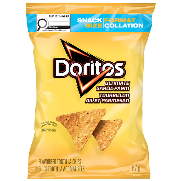 DORITOS - GARLIC PARMESAN 67GR