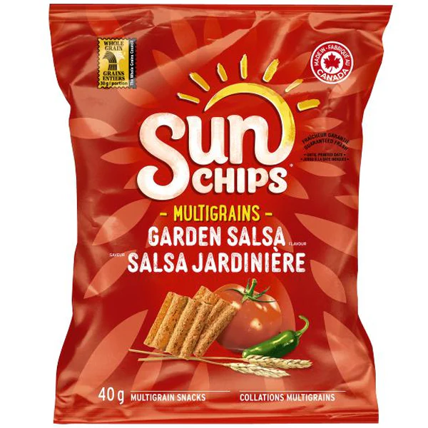 SUN CHIPS - GARDEN SALSA 40x40GR