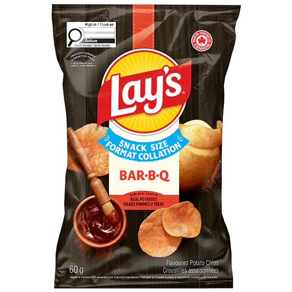 LAYS - BBQ CHIPS 32x60GR