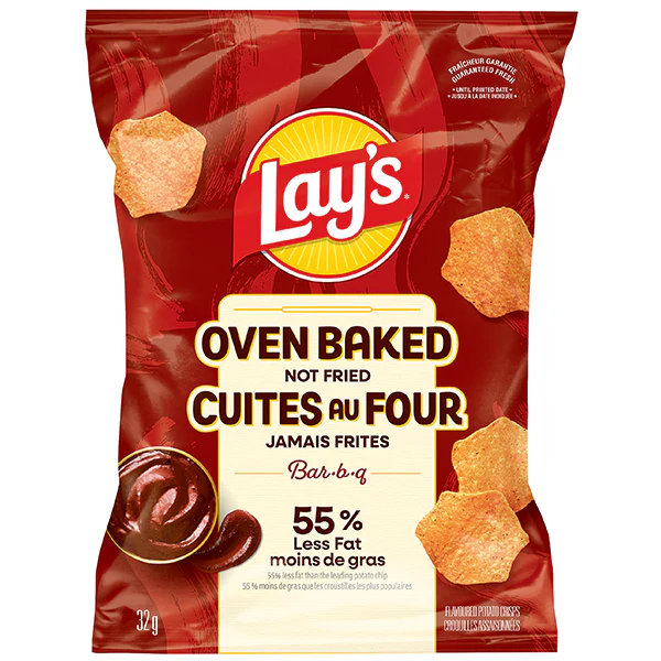 LAYS - BAKED BBQ 40x32 GR