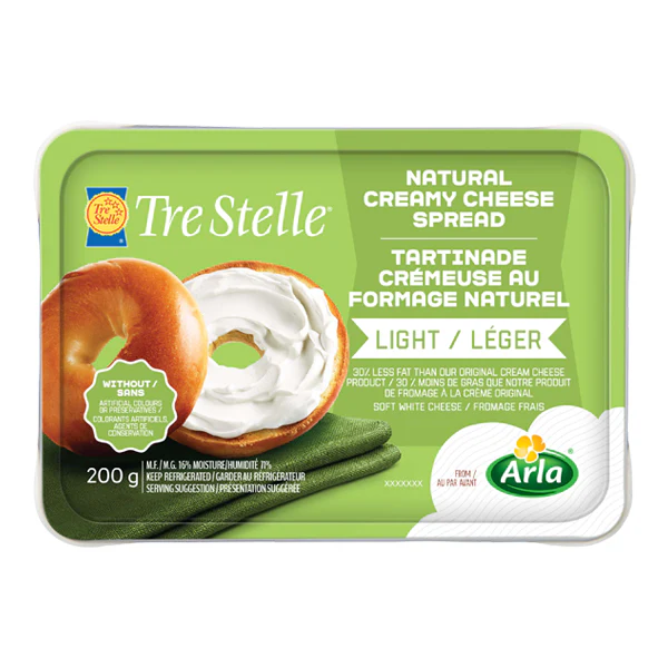 TRE STELLE - LIGHT CREAM CHEESE 200GR