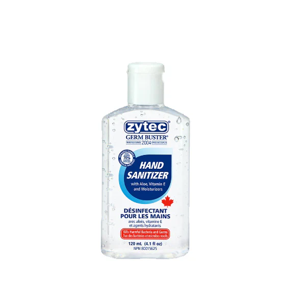 ZYTEC - GERM BUSTER GEL HAND SANTIZER 70% 120ML