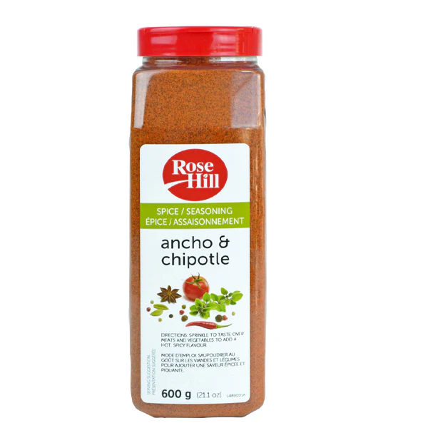 ROSE HILL - ANCHO AND CHIPOTLE 600GR