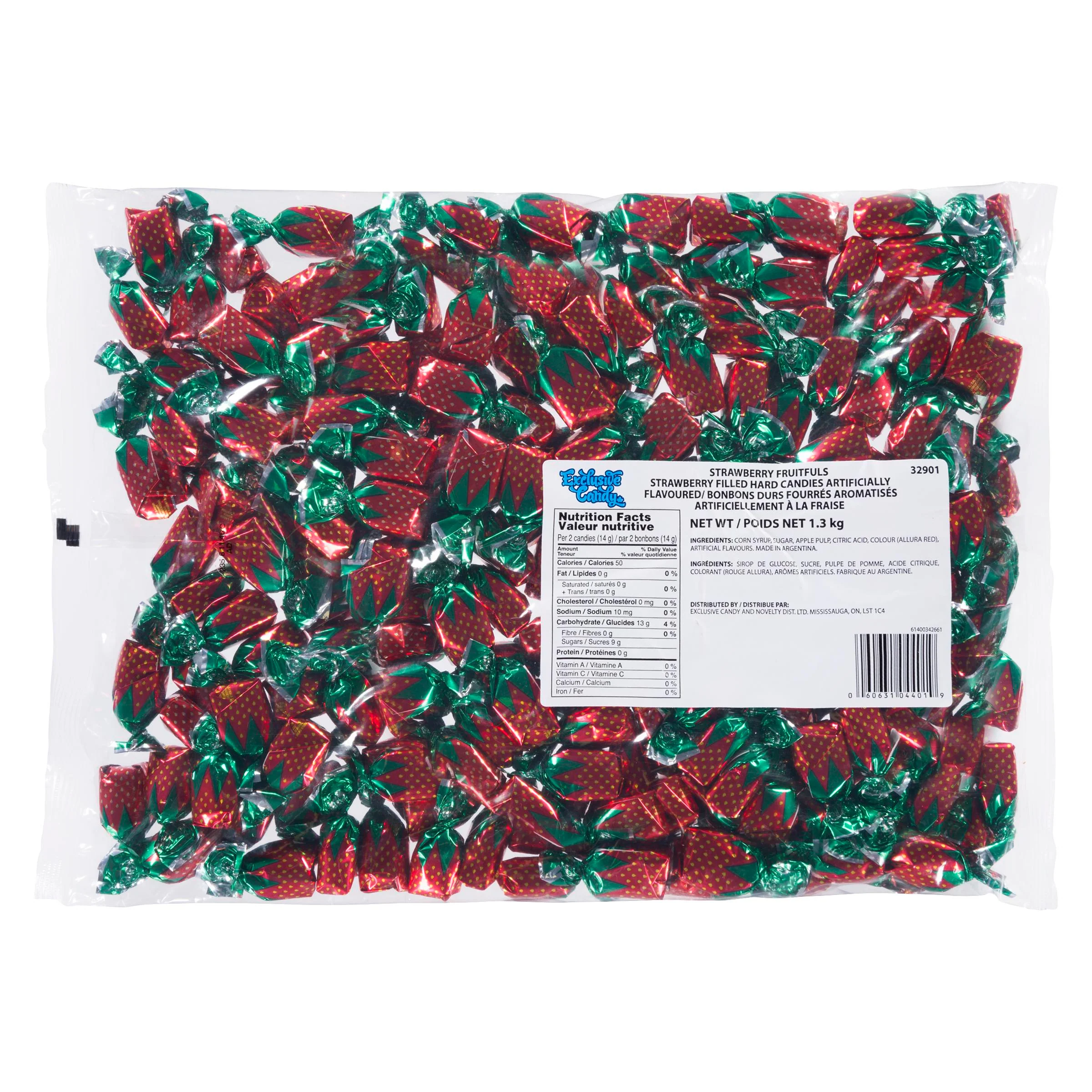 EXCLUSIVE - STRAWBERRY FILLED CANDY 1.3KG