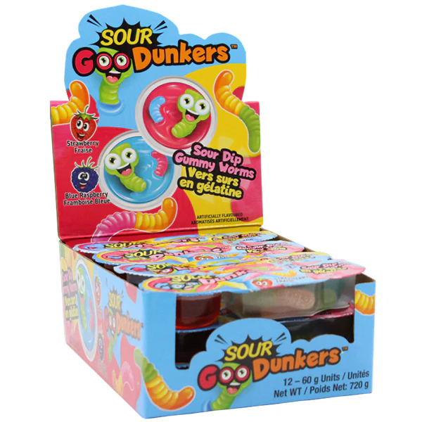 EXCLUSIVE - SOUR GOO DUNKERS 12x60 GR