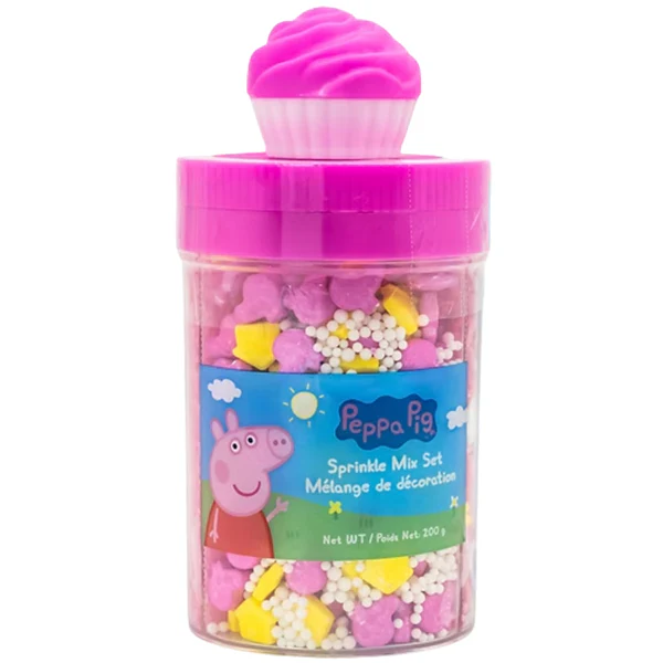 TWINKLE - PEPPA PIG TRIPLET SPRINKLES 200GR
