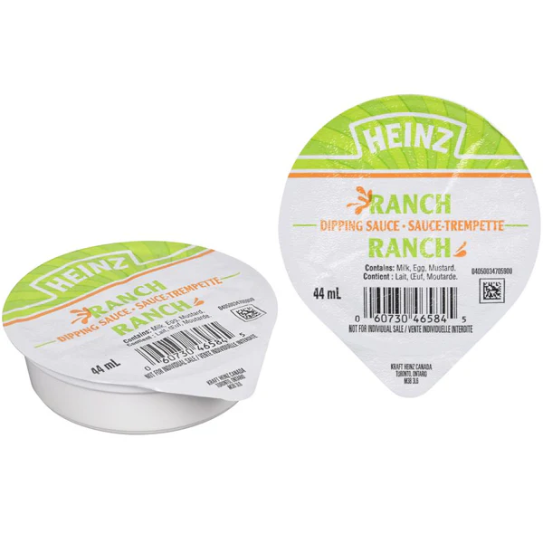 KRAFT HEINZ - RANCH DIP 100x44 ML