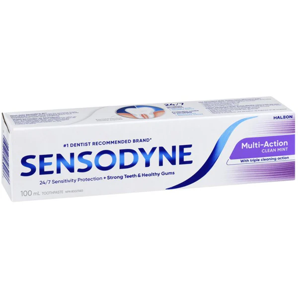 SENSODYNE - MULTI ACTION CLEAN MINT TOOTHPASTE 100ML