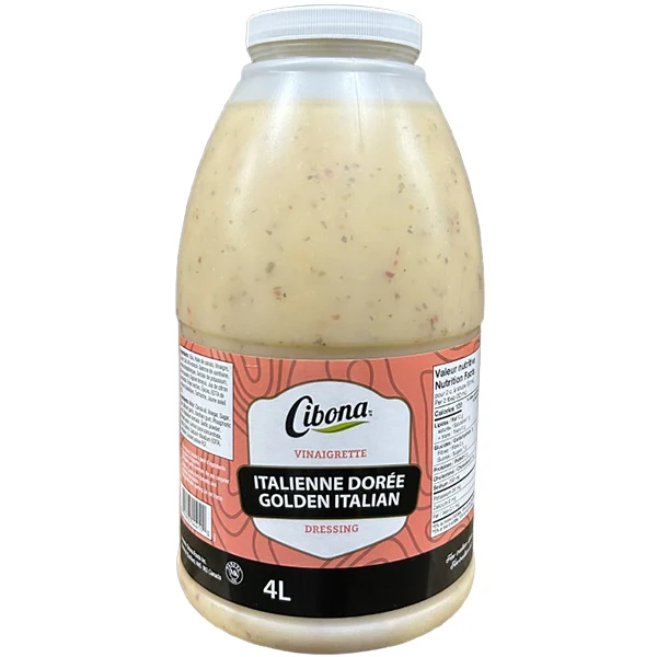 CIBONA - GOLDEN ITALIAN DRESSING 4LT