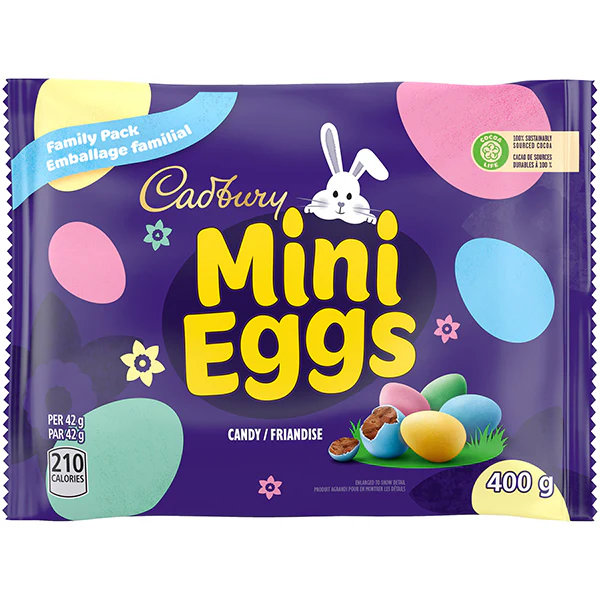 CADBURY - EASTER MINI EGGS 400GR