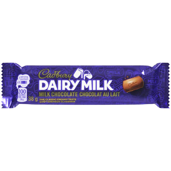 CADBURY - DAIRY MILK CHOCOLATE 24x38 GR