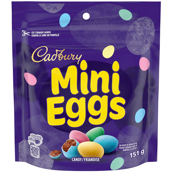CADBURY - MINI CHOCOLATE EGGS 151GR