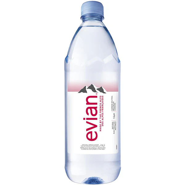 EVIAN - SPRING WATER PET 12x1LT