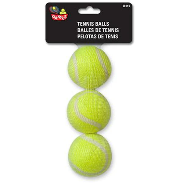 FUNFAIR - PET TENNIS BALLS 3EA