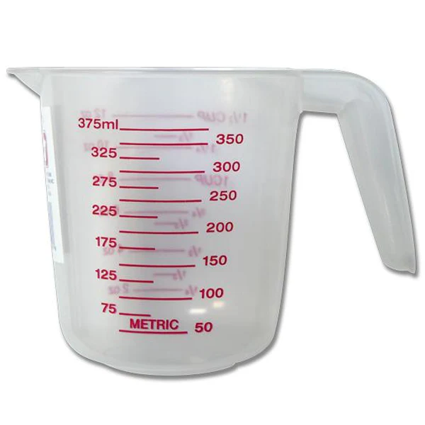 AI DE CHEF - MEASURING CUP PLASTIC 375ML 1EA