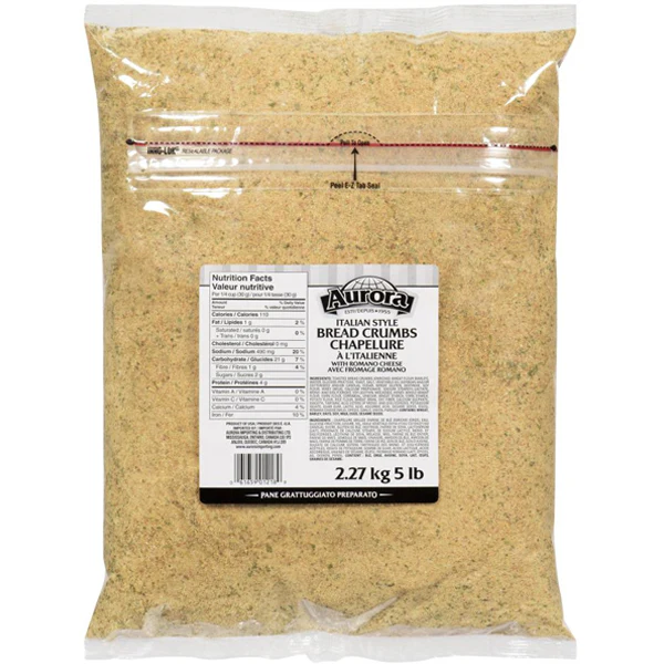 AURORA - BREAD CRUMB BAG SEASONED 5LB