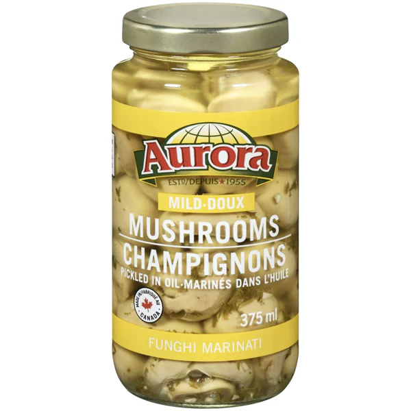 AURORA - MARINATED MUSHROOMS MILD 375ML