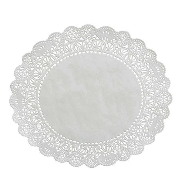 LAPACO - 8" NORMANDY LACE DOILIE 500EA