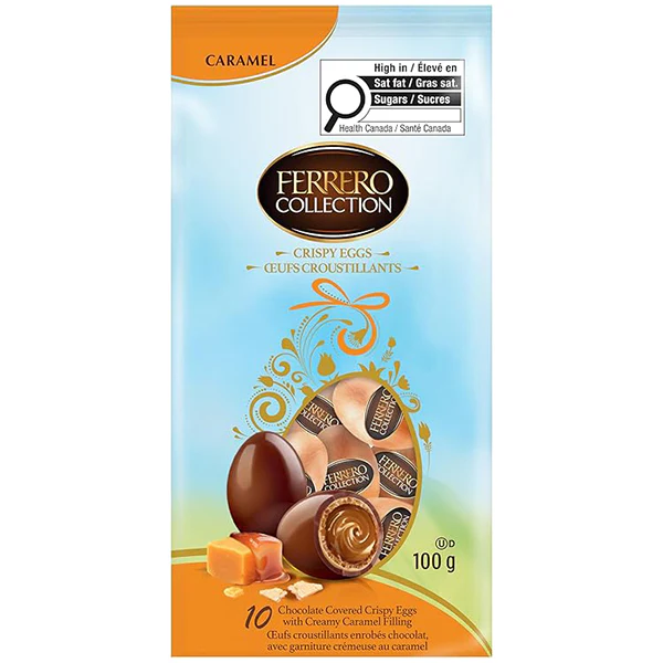 FERRERO - COLLECTION EASTER EGGS CARAMEL 100GR