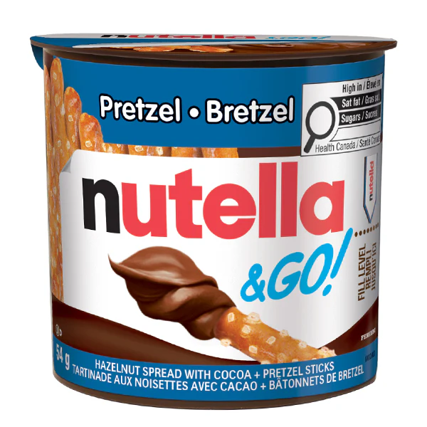 NUTELLA & GO - PRETZEL 12x52 GR