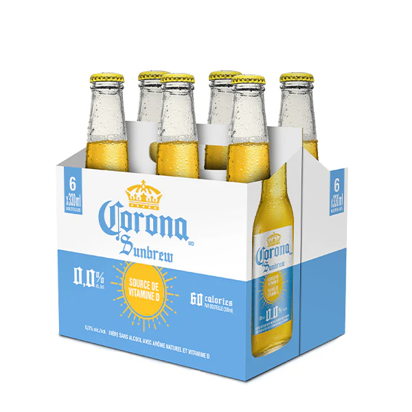 CORONA - BOTTLES NON ALCOHOLIC BEER 6x330 ML