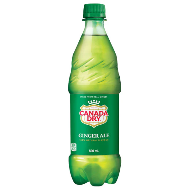 CANADA DRY - GINGER ALE PET 24x500 ML