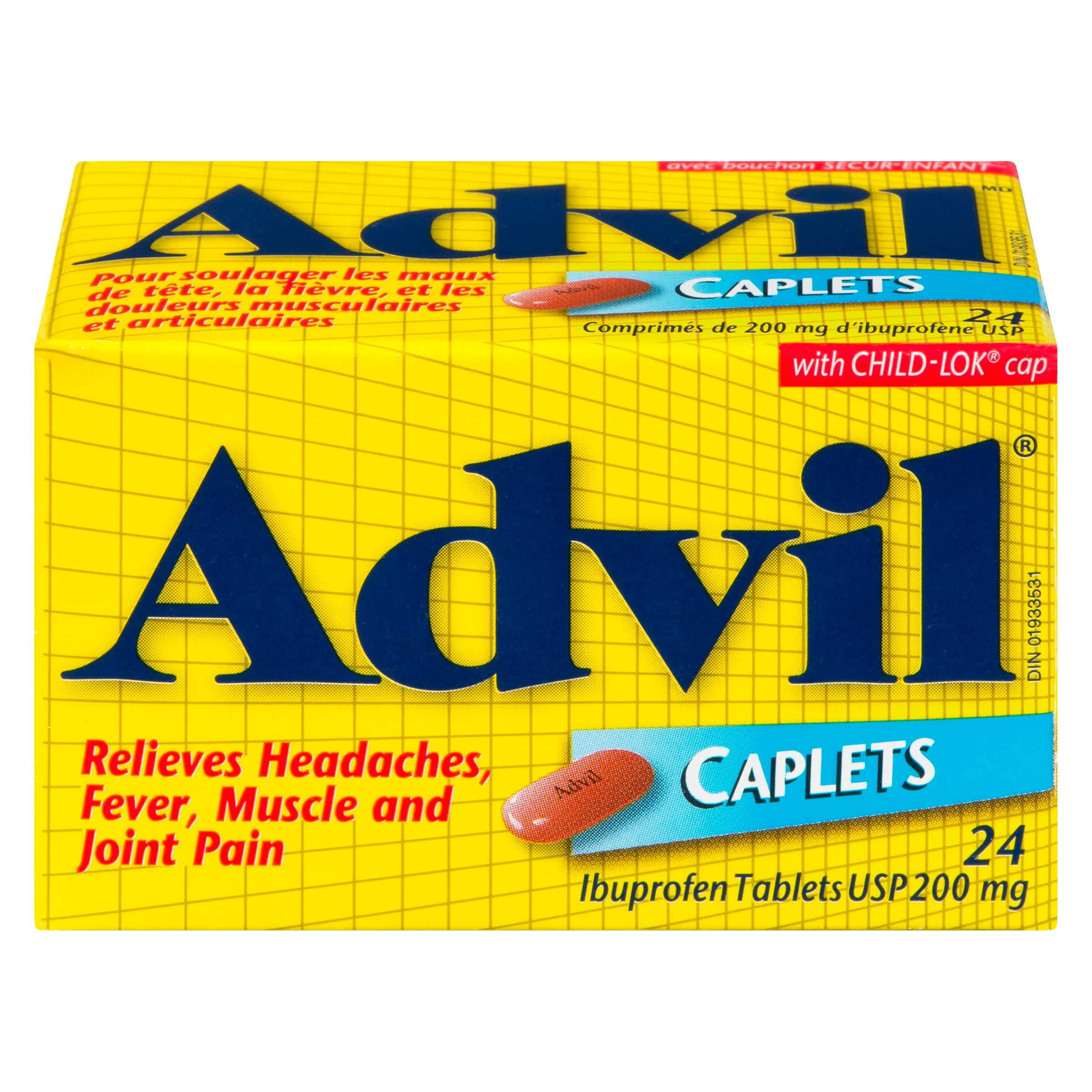 ADVIL - CAPLETS 24 PK