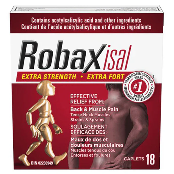 ROBAX - ISAL BACK & MUSCLE PAIN/TENSE NECK MUSCLES 18EA