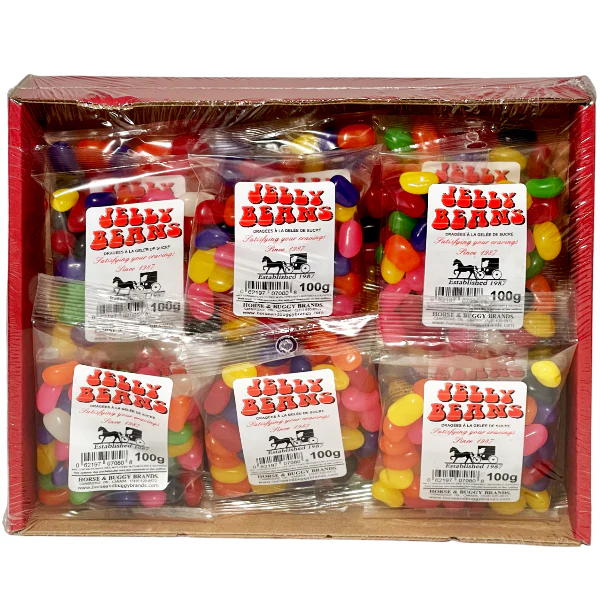HORSE & BUGGY - JELLY BEANS CANDY 12x100 GR