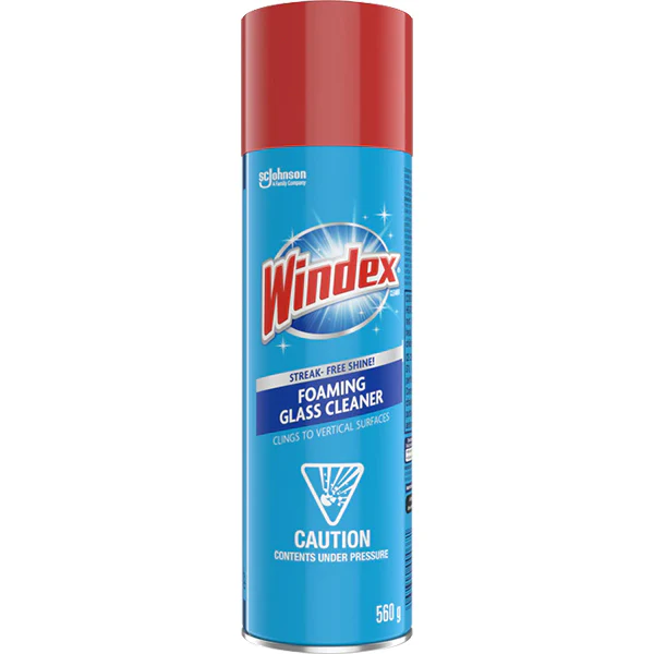 WINDEX - FOAMING GLASS CLEANER 560GR