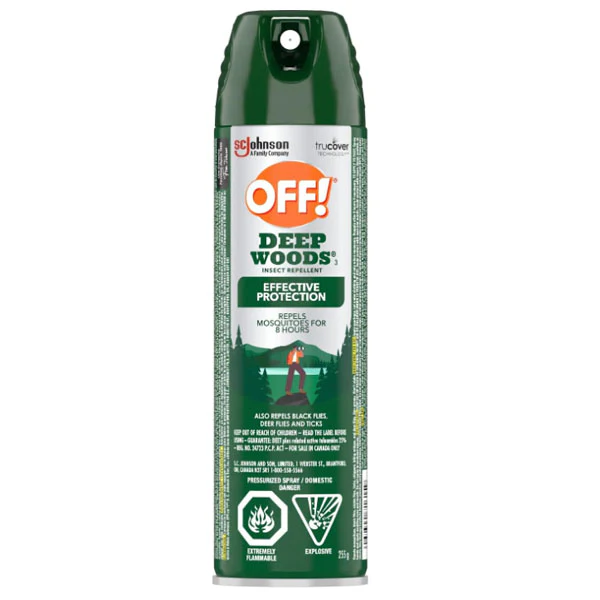 SC JOHNSON - OFF DEEP WOODS INSECT REPELLANT 255GR