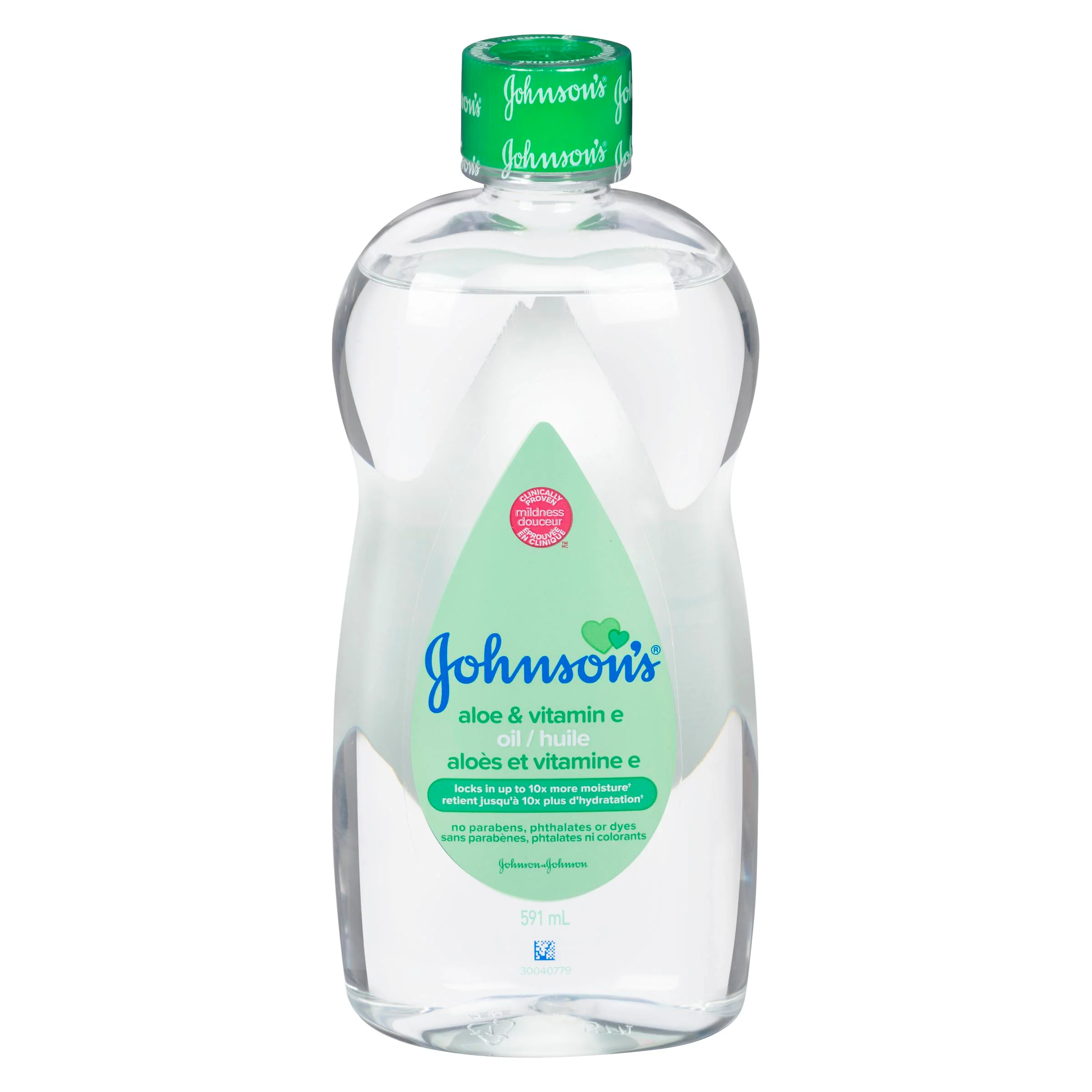 JOHNSON & - ALOE VITAMIN E OIL 591ML