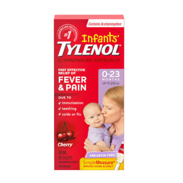 JOHNSON & - TYLENOL DROPS CHERRY 24ML