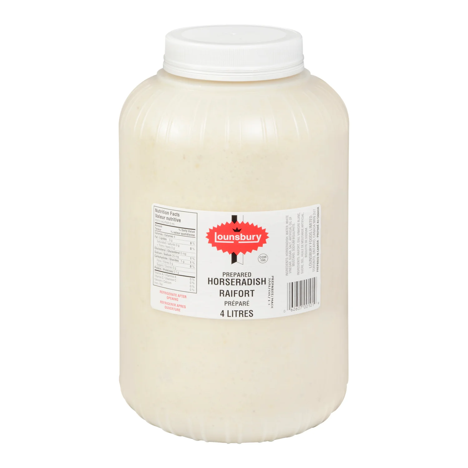 LOUNSBURY - HORSERADISH 4LT